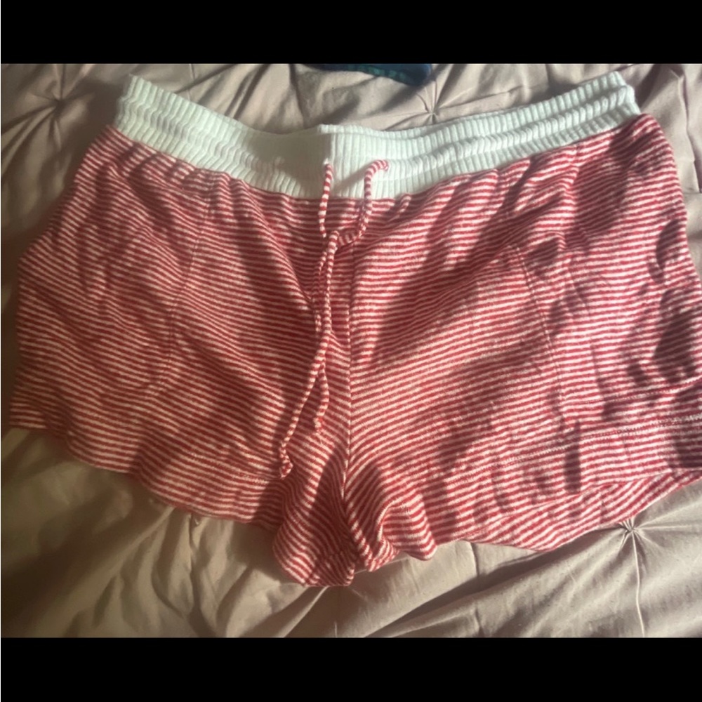 Christmas pajama shorts